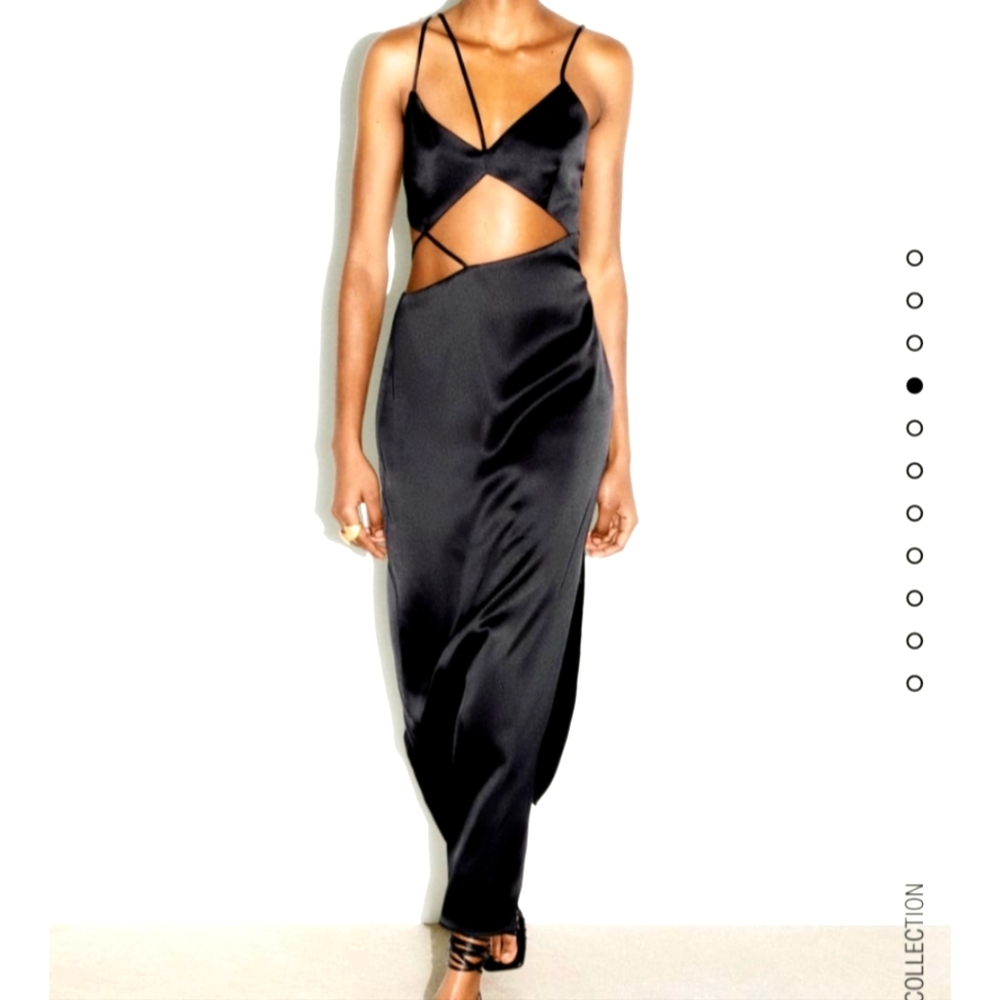 New asymmetric Zara strap dress